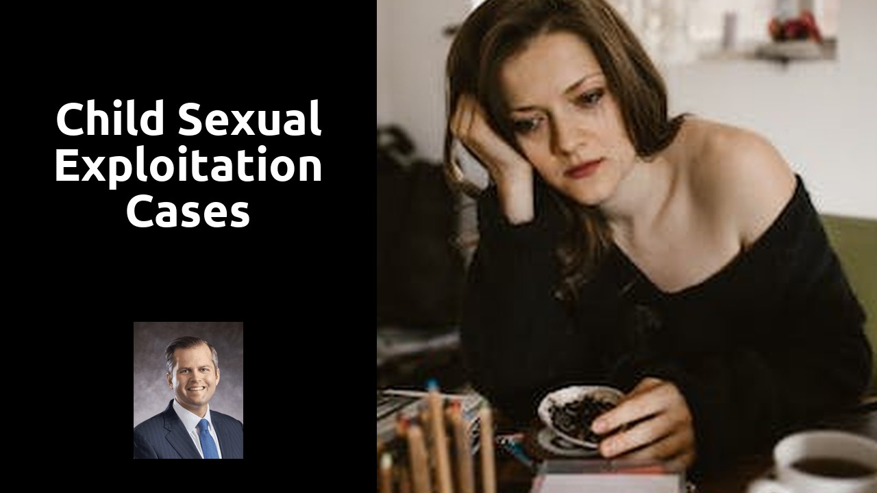 Child sexual exploitation cases